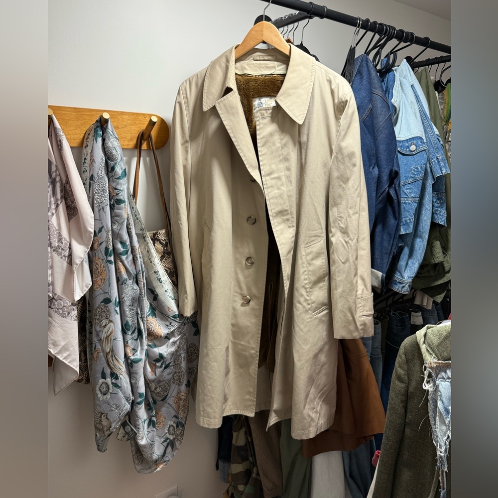London Fog Beige Women's Trench Coat